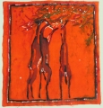 90. Batik, 60x55 cm, archive
