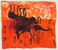 91. Batik, 54x48 cm, archive