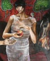 43. Ewa, cykl Anima, olej na płótnie, 81x100 cm
