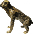 88. Dog, no name series, brass 88. Dog, no name series, brass